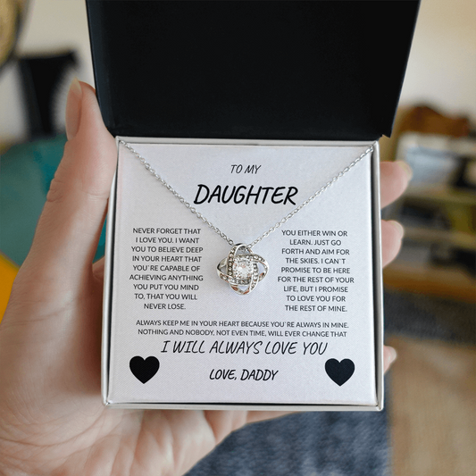 TO MY DAUGHTER FROM DAD | FOREVER LOVE NECKLACE