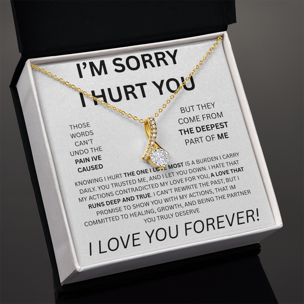 SORRY I HURT YOU NECKLACE