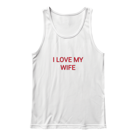 I LOVE MY WIFE TANK TOP